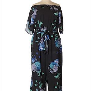 City chic off the shoulder jumpsuit